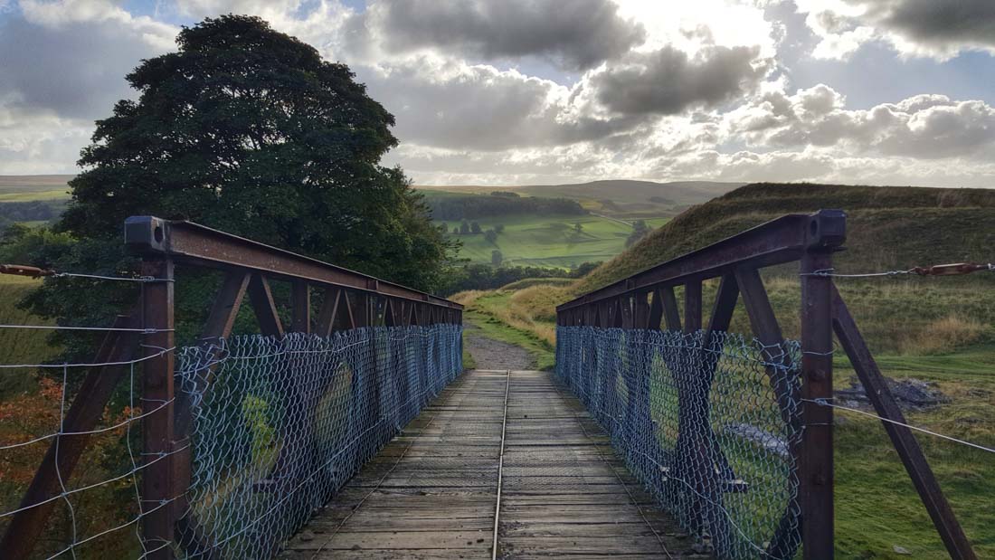 old mining bridge