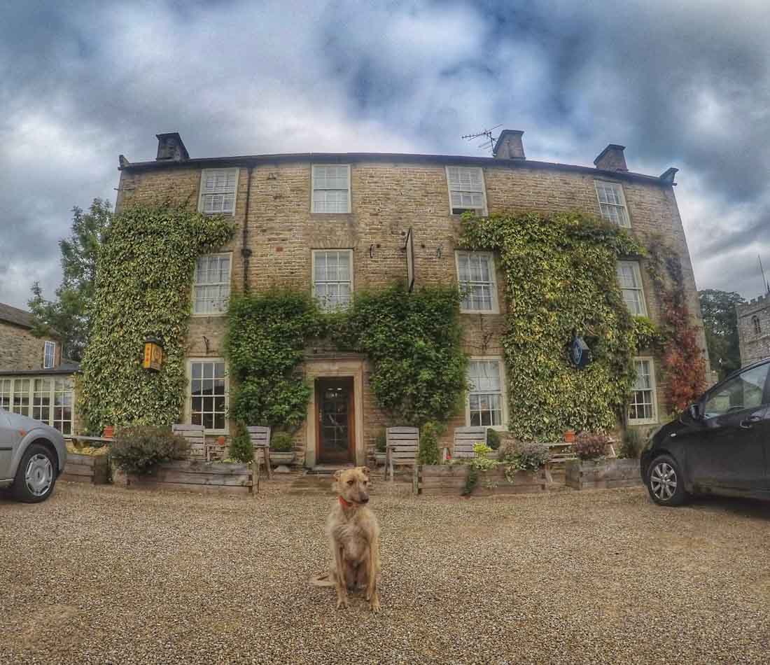 Rose and crown Romaldkirk