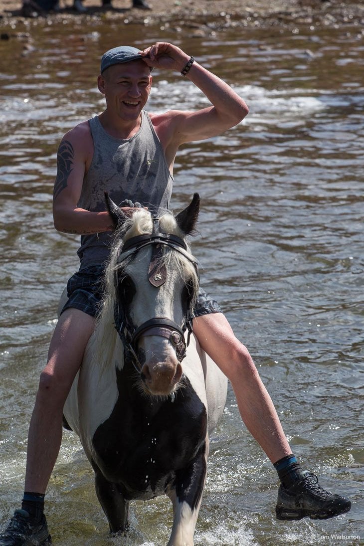 Appleby Horse Fair - Washing Down in the River