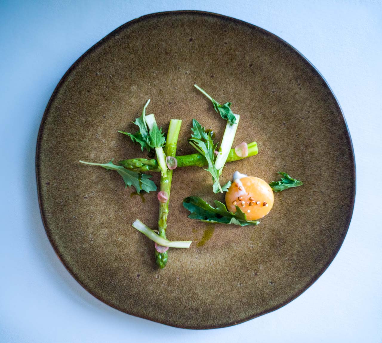 vegetables course at rothay manor