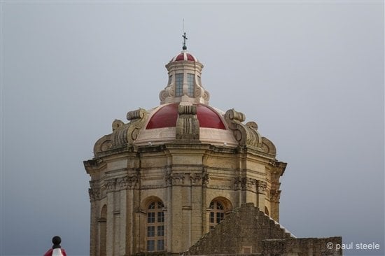 cathedral dome in Malta