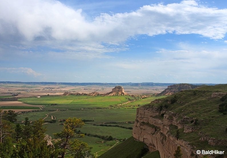 big view from Scotts Bluff National Monument