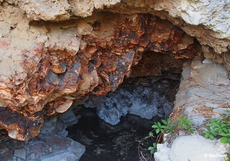 rocks at Lava Hot Springs