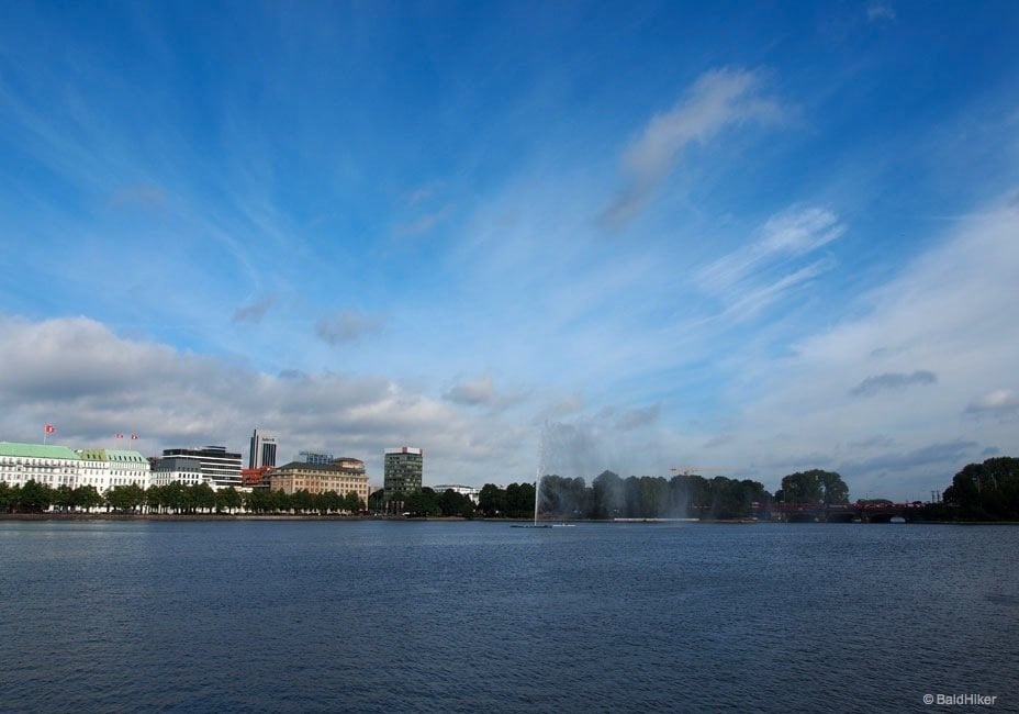 Hamburg river view