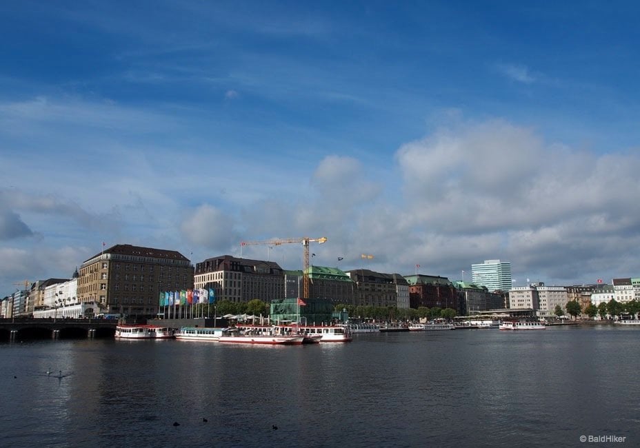 buildings in hamburg