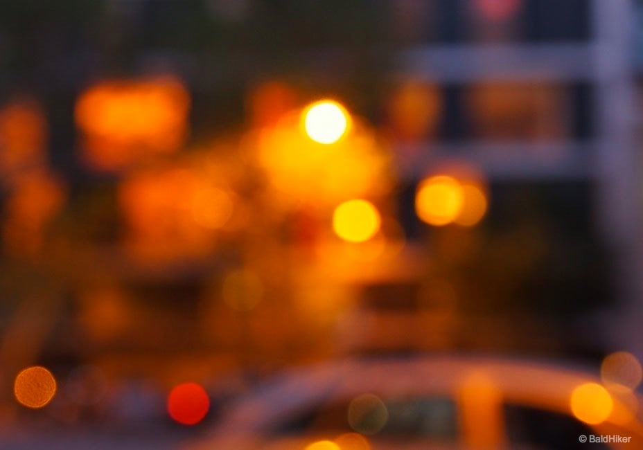 orange lights