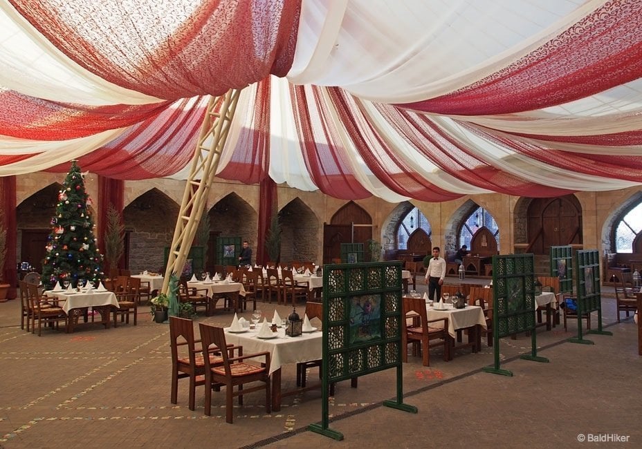 Dining scenes in Old City Baku 1