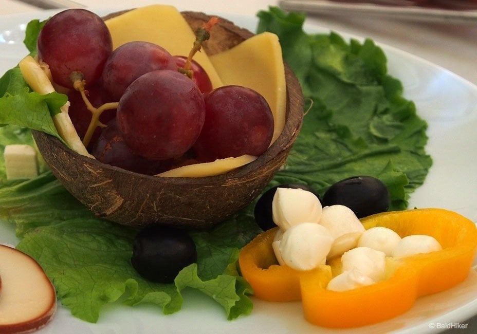 Azerbaijan grapes on a plate