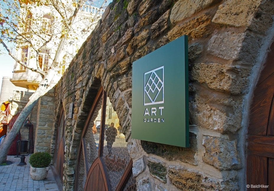 Dining scenes in Old City Baku