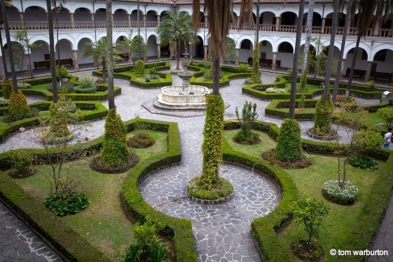 quito ornate gardens