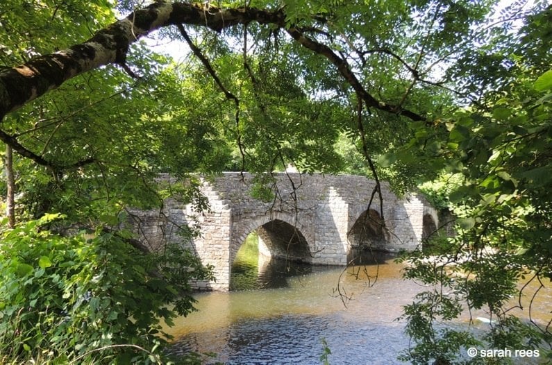 bridge over river ogmore