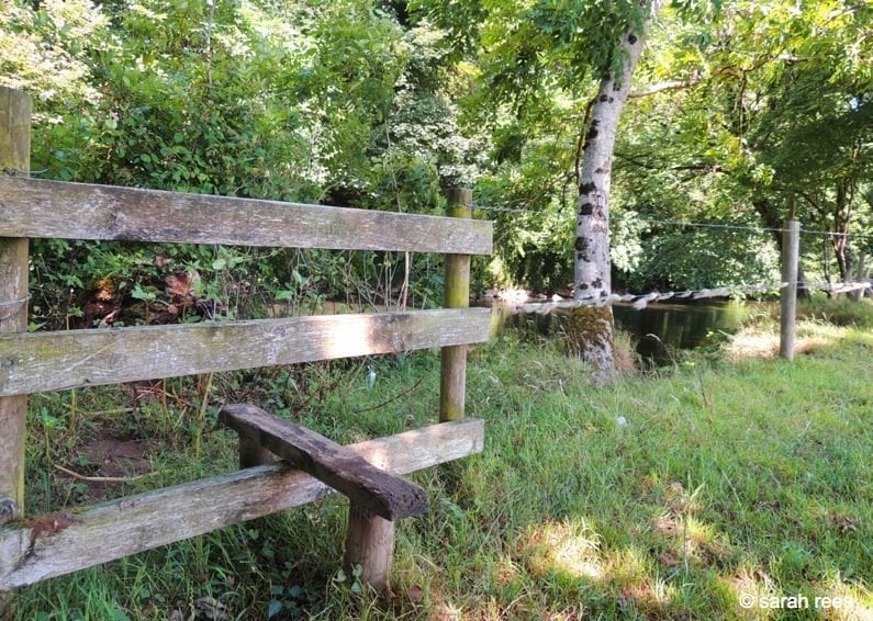 stile on path
