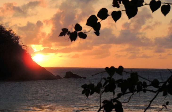 sunset St lucia