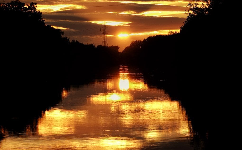 river ouse yorkshire sunset