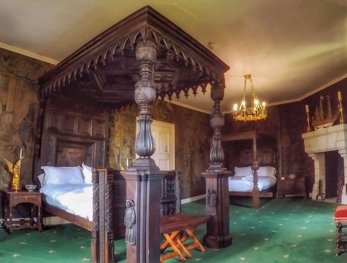 4 poster bed Appleby castle