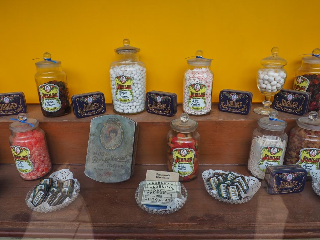 Beamish sweet shop sweets