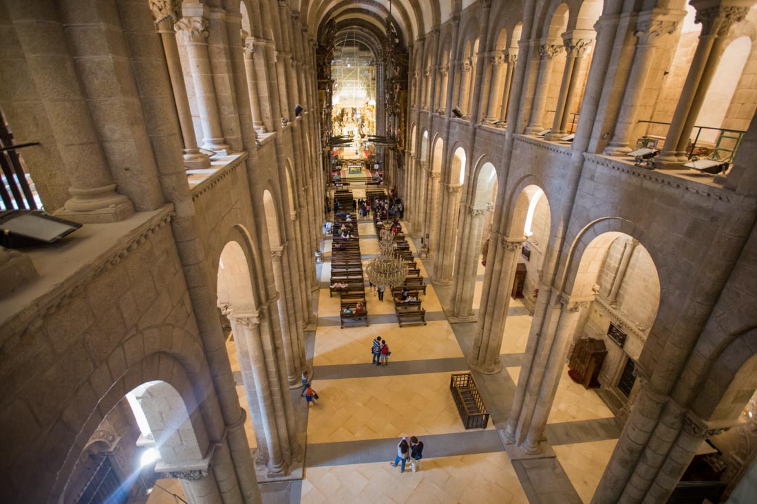 the cathedral of Santiago