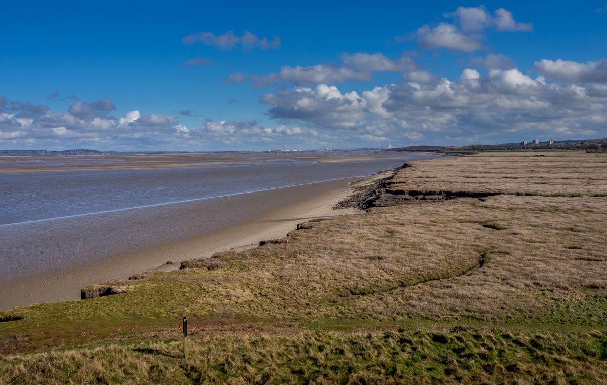 Dee Estuary welsh coast