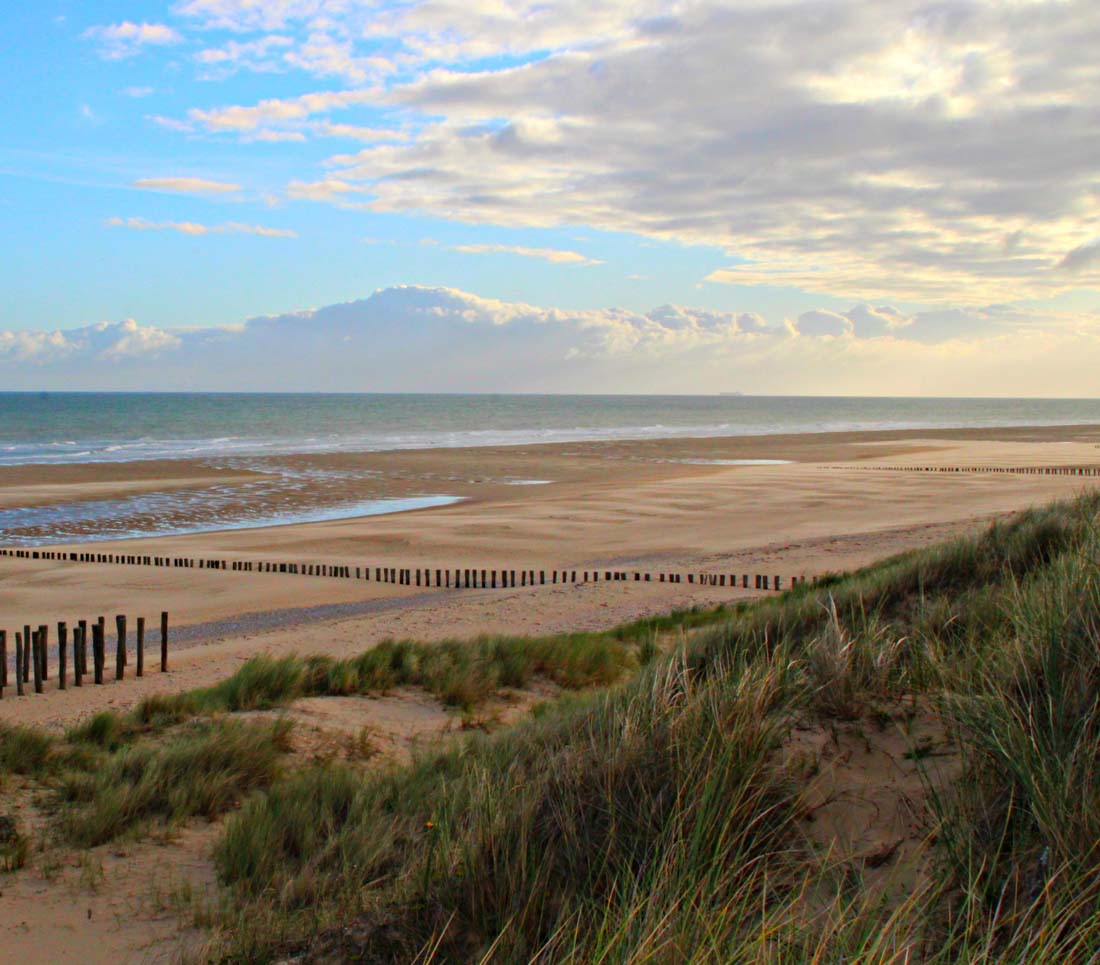 The Cote d'Opale dunes