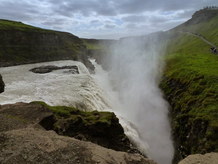 Iceland - Waterfalls, Water Spouts and Views from a Rift