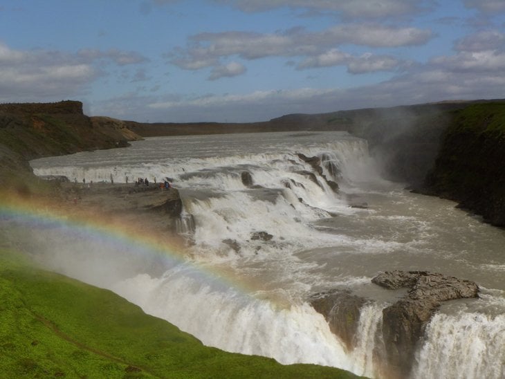 Iceland - Waterfalls, Water Spouts and Views from a Rift