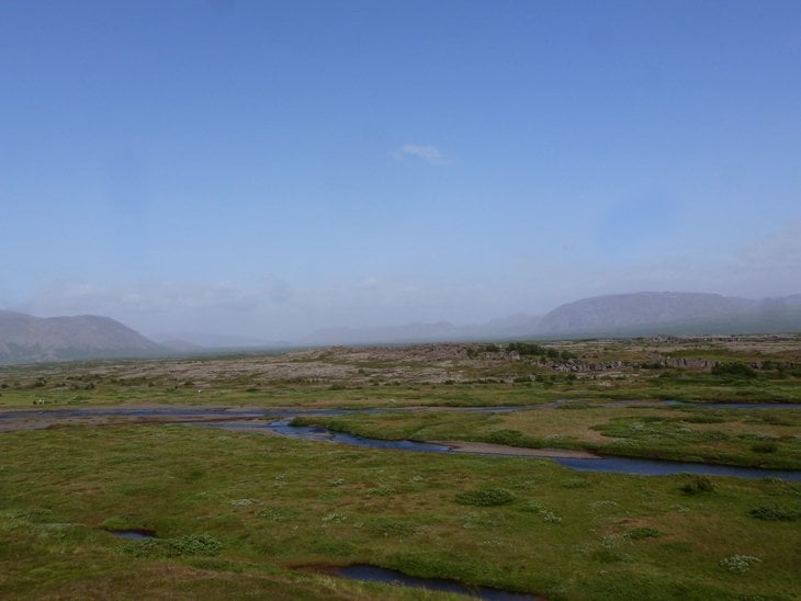 Iceland - Waterfalls, Water Spouts and Views from a Rift