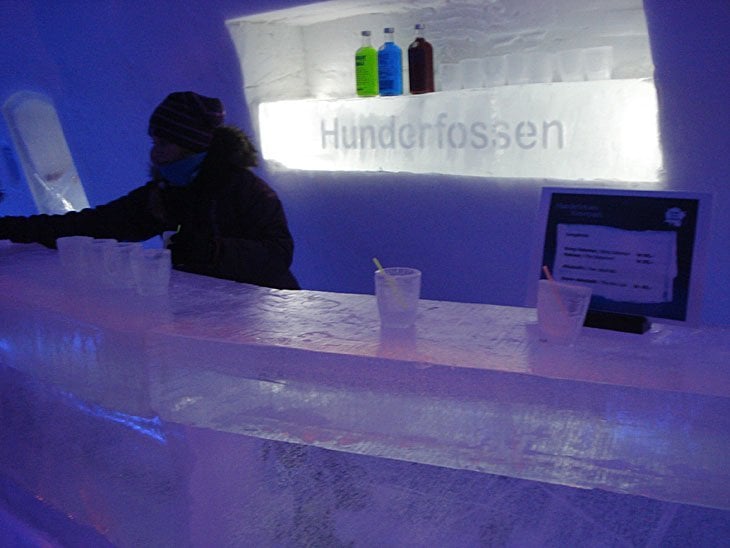 Norway Lillehammer Icehotel at Hunderfossen