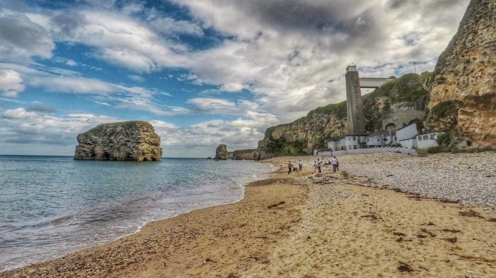 Marsden Grotto The Cave Bar In The Cliff BaldHiker