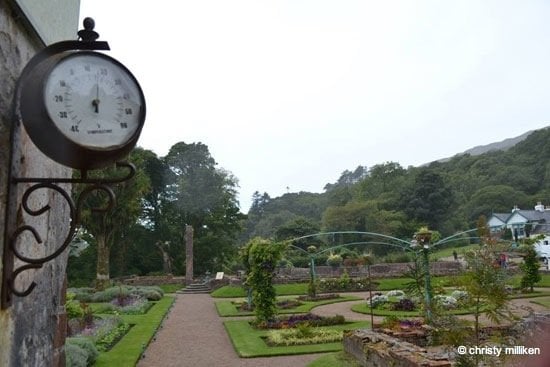 Abbey Gardens in the county of Galway