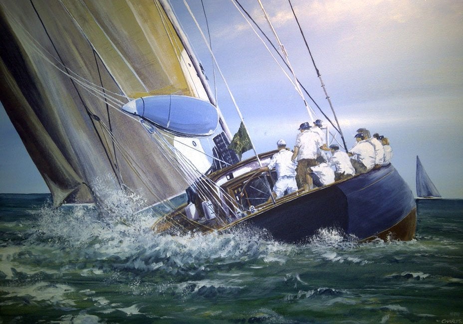 The sea art of Charles Evans