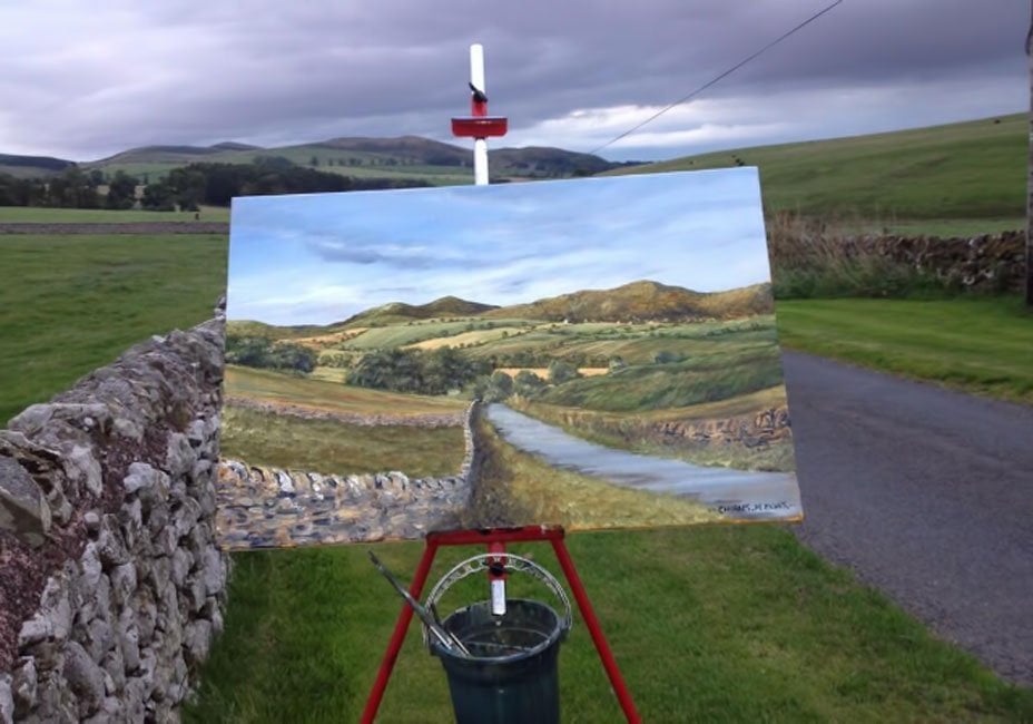 painting the landscape