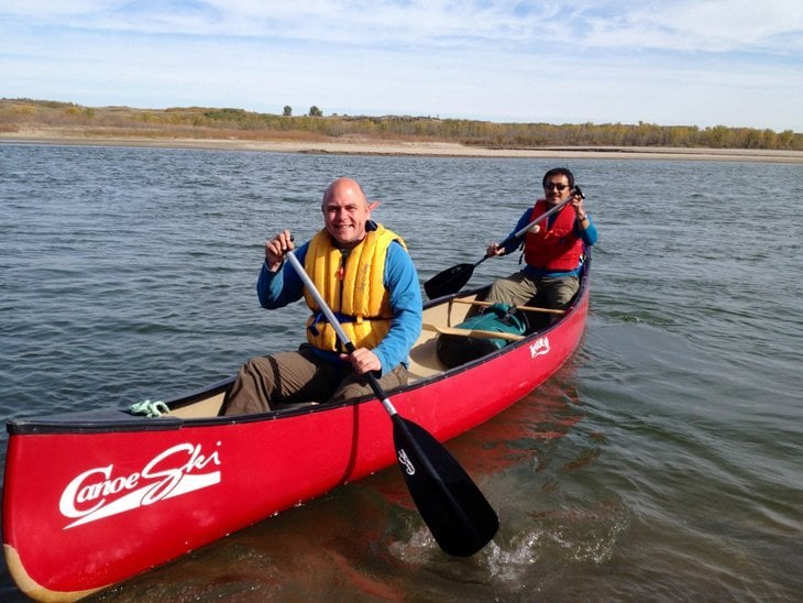 Canada - Paddling Down To Saskatoon