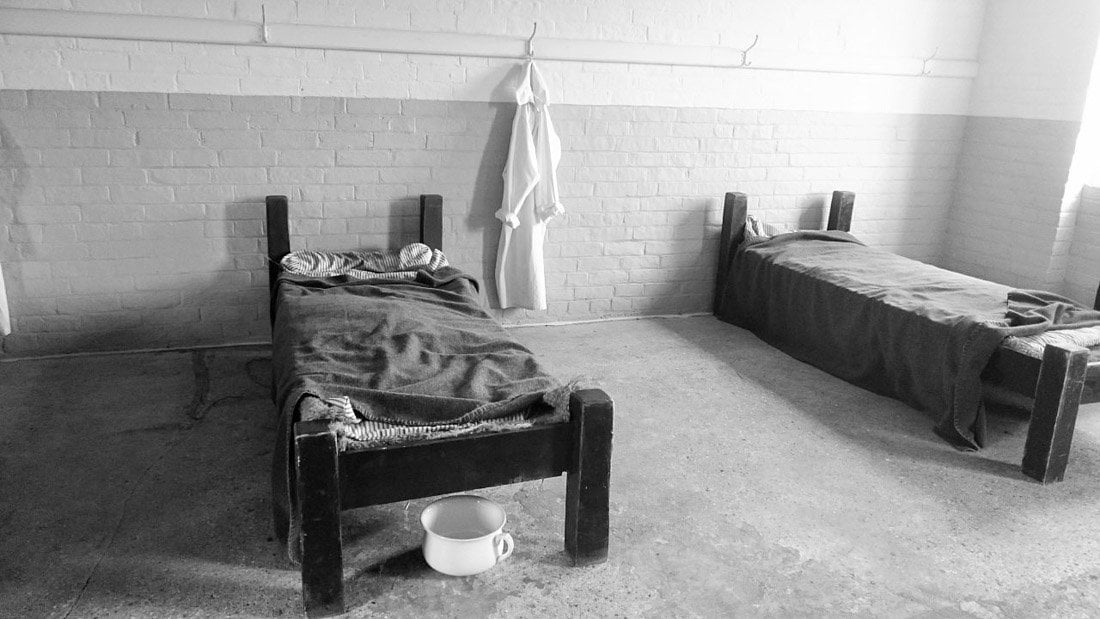 Southwell Workhouse dormitory beds