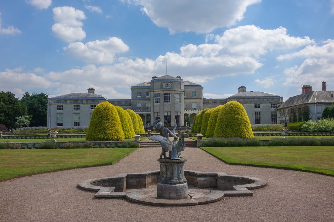 Shugborough Hall from the front