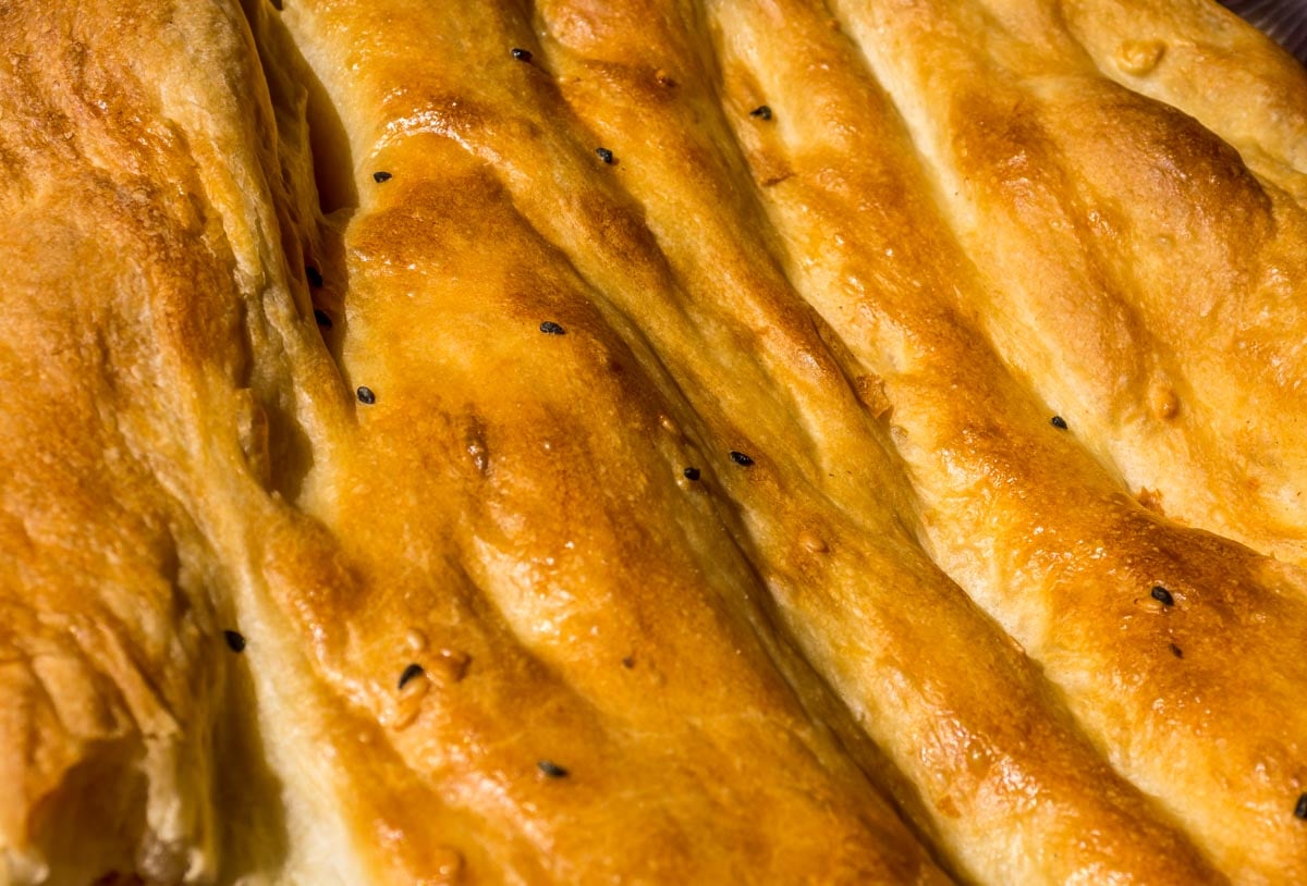 Təndir Bread in Old City Baku