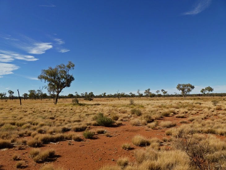 red desert australia